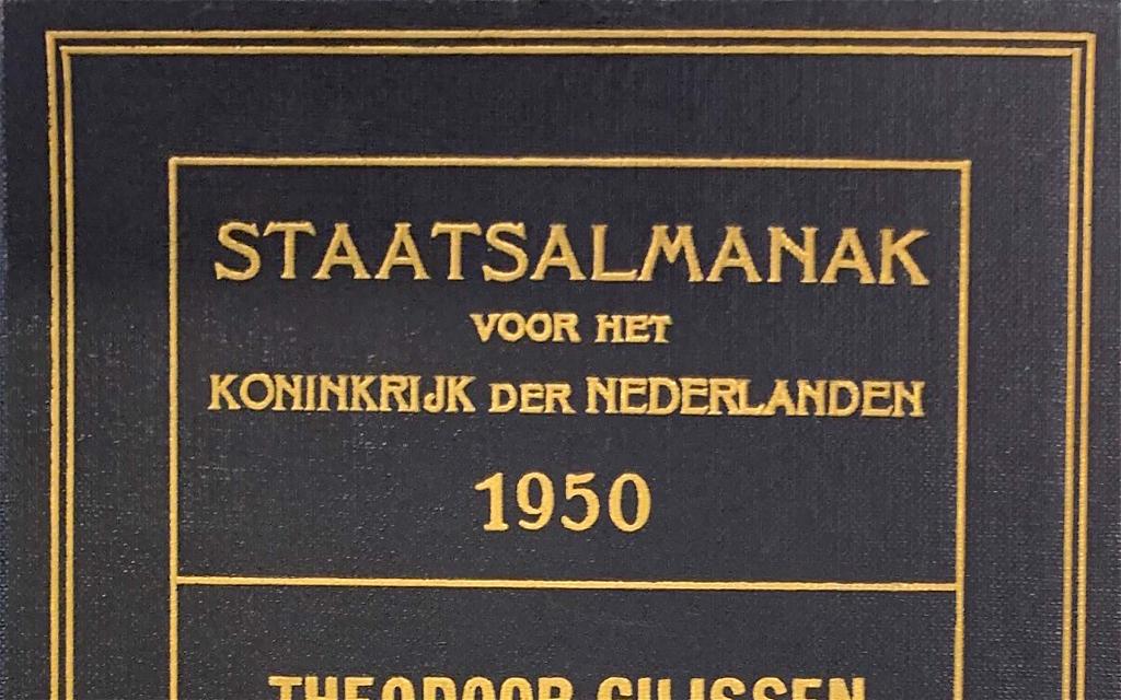 Staatsalmanak voor het Koningrijk der Nederlanden 1950