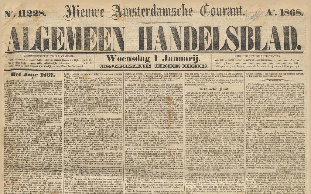 Algemeen Handelsblad 1868