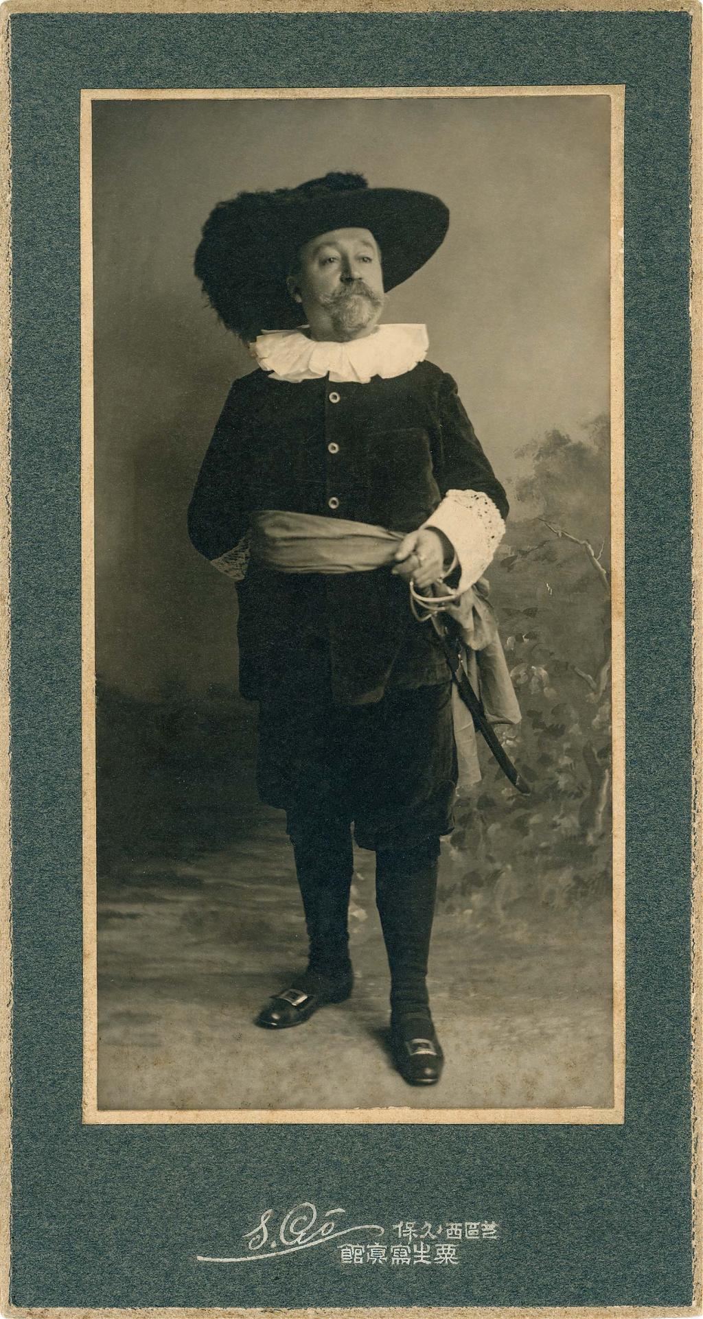 1908年、レオン・ファン・デ・ポルダー。